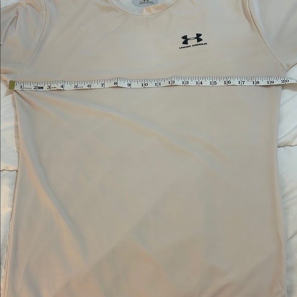 Under Armour Men's White compression short sleeve T-Shirt size XXL - Picture 8 of 8